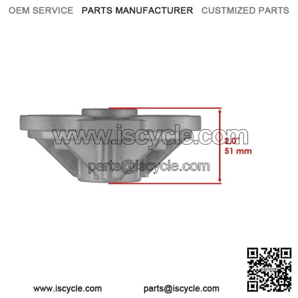 Polaris Scrambler 500 1997-1998/2005-2012 Rear Wheel Hubs w/Hardware (Left/Right) - Image 3