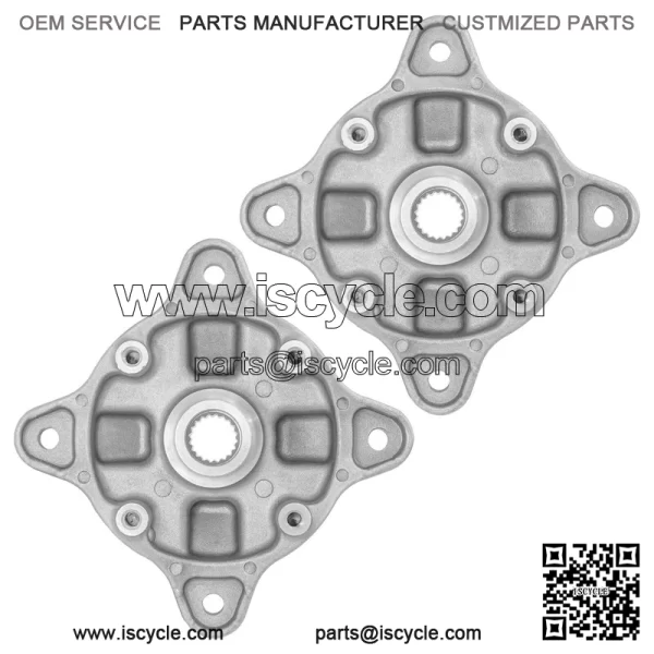 Polaris Sportsman 800 2005-2014 / Scrambler 500 4X4 2010-2012 Front Wheel Hubs - Image 4