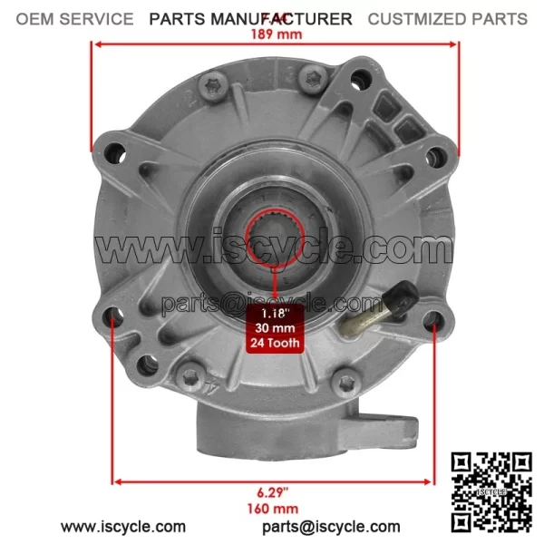 Complete Rear Differential Gear Case For Can-Am Outlander 800 800R 2006-2011 - Image 3