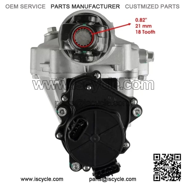 Complete Front Differential For Yamaha 5KM-46160-07-00 5KM-46160-00-00 Gear Case Natural color of aluminum alloy - Image 3