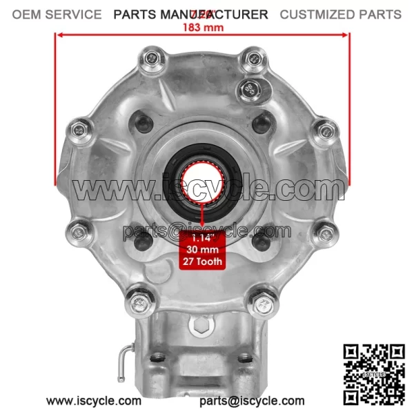 Rear Differential For Honda Rancher 350 TRX350FE 4x4 S 2000-2006 - Image 2