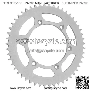 Rear Wheel Chain Sprocket For Yamaha YZ250 2010-2022 / YZ450 2010-2021