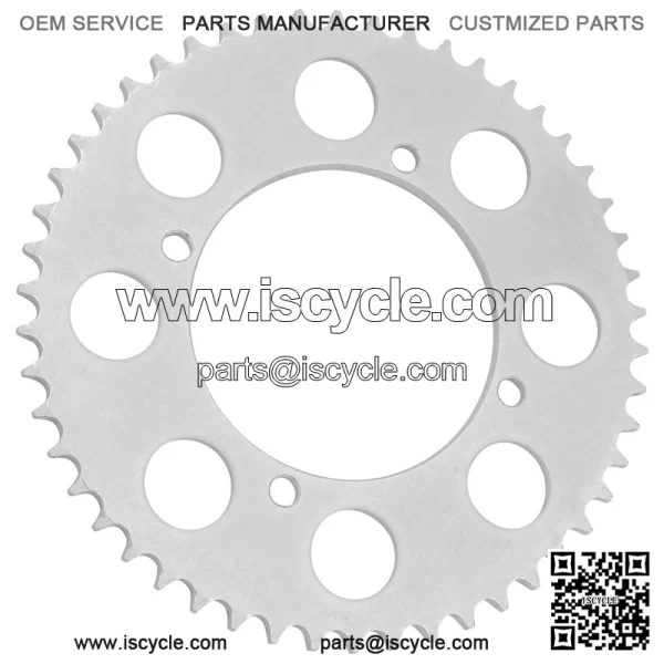 Rear Wheel Chain Sprocket For Kawasaki KX80 1998-1999 KX85 2001-24 KLX 140 08-24 - Image 3