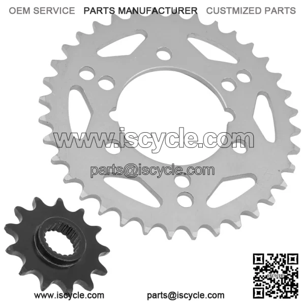 Polaris Scrambler 500 4X4 2000-2011 Front/Rear Sprockets Kit - Image 4