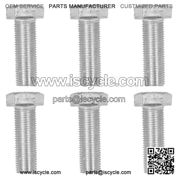 Hex Bolt Screw with Washer For 1/2-20 x 1 1/2 Grade 8 Fine Thtaad Zinc Plated - Image 4
