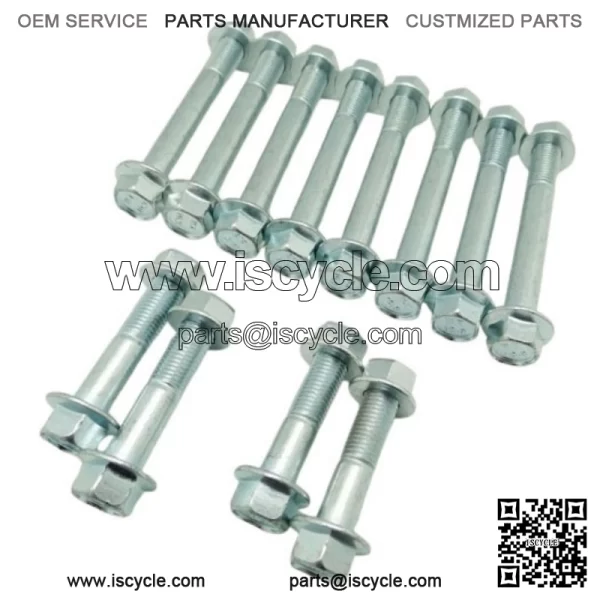 SPECBOLT ATV FRONT SUSPENSION BOLT KIT FOR HONDA TRX450R TRX450ER SHOCK & A-ARMS - Image 4