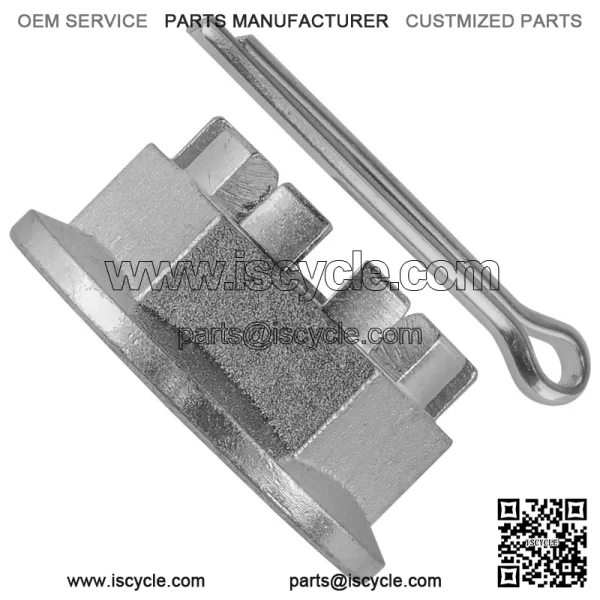Rear Axle Castle Nut & Pin for Honda TRX450R 2005-2009 - Image 5