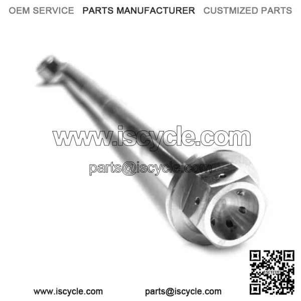 Honda TRX450r Titanium Pivot Bolt and Nut TRX 450R - Image 2