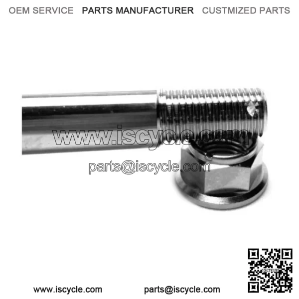 Honda TRX450r Titanium Pivot Bolt and Nut TRX 450R - Image 3
