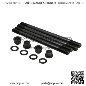 Yamaha YFZ450 YFZ 450 Stronger Heavy Duty Cylinder Head Studs Bolts