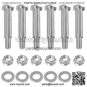 2108765SM 2108765 Deck Wheel Bolt for Briggs & Stratton Ferris Murray / 714760SM