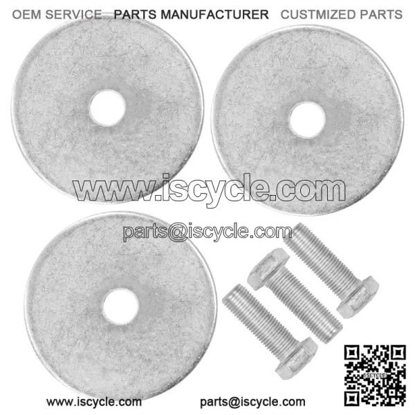 44506BH 44040BH Deck Spindle Blade Bolts & Washers For Bush Hog ES1744 ES2052 - Image 4