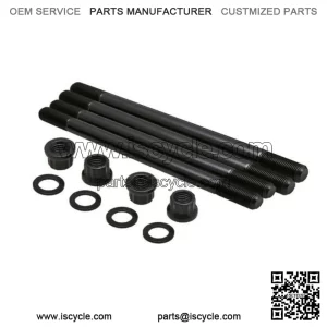 Yamaha YFZ450R YFZ450X Stronger Heavy Duty Cylinder Head Studs Kit