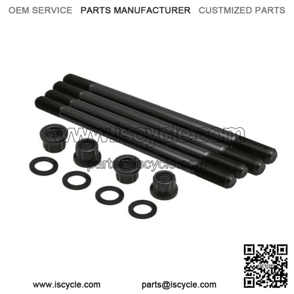 Yamaha YFZ450R YFZ450X Stronger Heavy Duty Cylinder Head Studs Kit