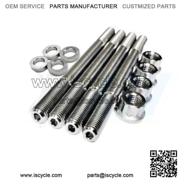 YFZ450R YFZ 450R Head Studs Stud Kit Titanium After Market Stronger Upgrade - Image 5