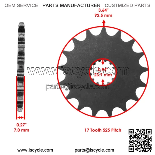 Drive Chain & Sprockets For Suzuki GSXS1000 2016-2024 27600-33E50-116 - Image 3
