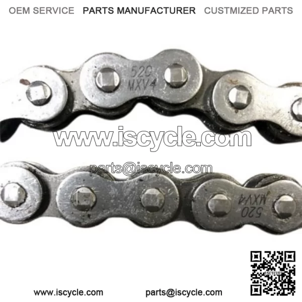 YAMAHA YFZ450R OEM STOCK DRIVE CHAIN DID MXV4 520 98 LINKS YFZ 450R O-ring - Image 2