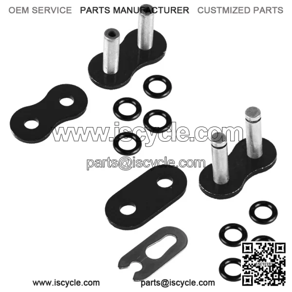 Polaris Scrambler 500 4X4 1997-2012 Black O-Ring Drive Chain - Image 5
