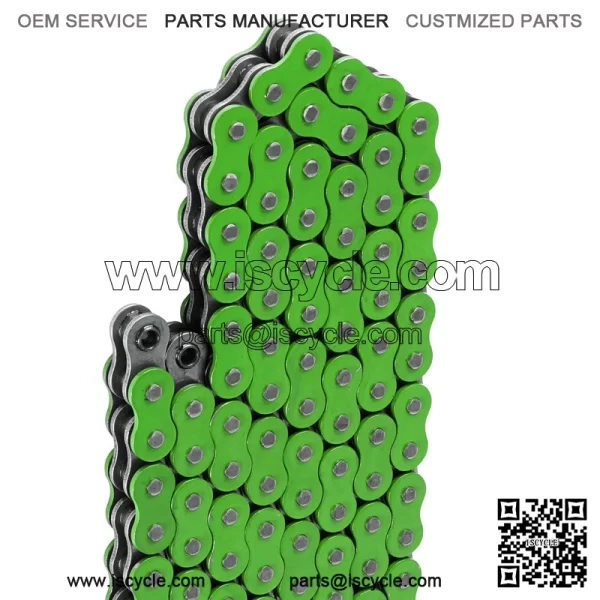 Polaris Scrambler 500 4X4 1997-2012 Green O-Ring Drive Chain - Image 4