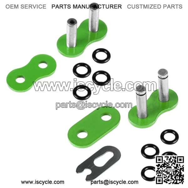 Polaris Scrambler 500 4X4 1997-2012 Green O-Ring Drive Chain - Image 5