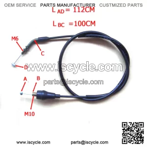 Orignal Throttle Cable 9CR6-105000 CFMOTO Cforce 400AU-2016 500EPS 600EPS ATV