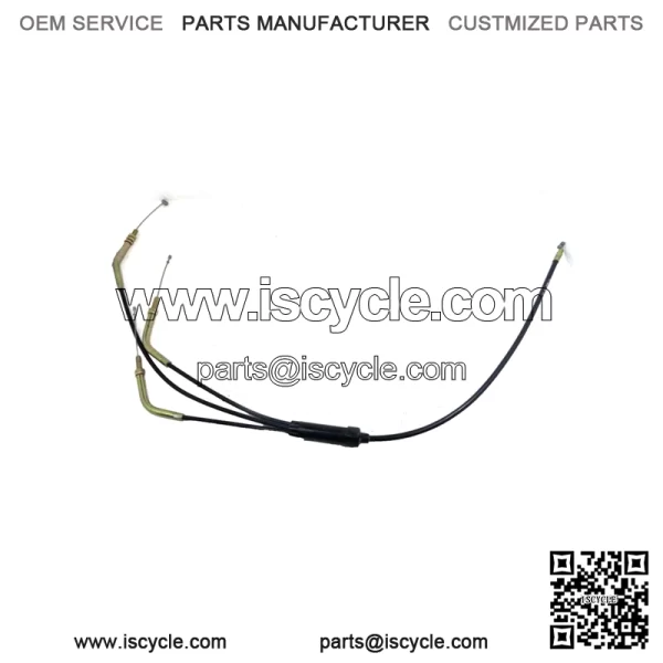Polaris Snowmobile 7080258 Throttle Cable Dual W/ Oil Indy Trail Indy 400 VM34
