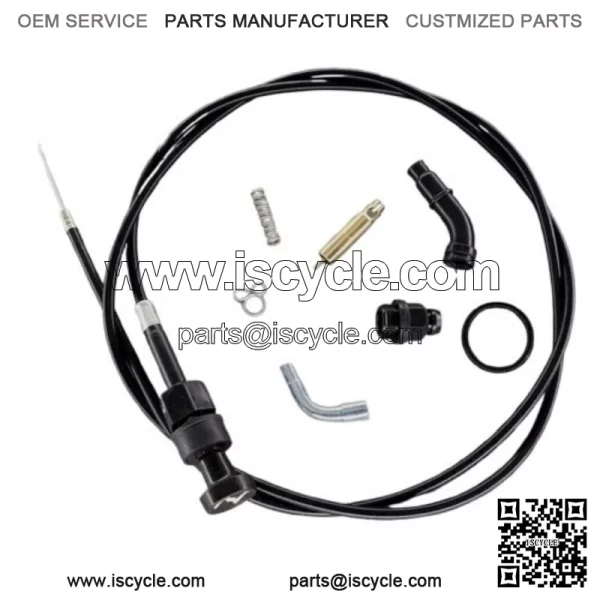 Choke Cable & Carburetor Plunger Valve For Honda Foreman 450 TRX450 FE FM ES S