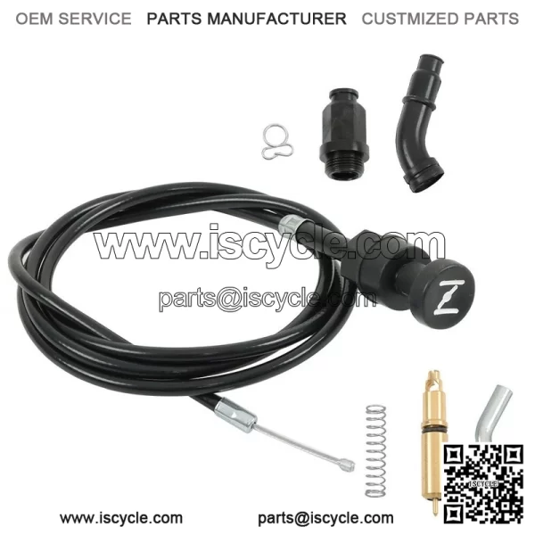 Foreman 450 TRX450FE TRX450FM TRX450ES TRX450S For Honda Choke Cable & Plunger - Image 2