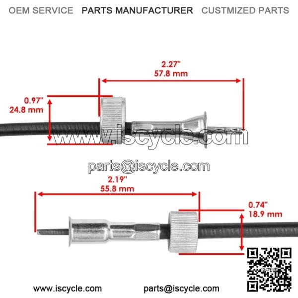 Tachometer Cable For Ford 641 700 701 740 741 800 801 840 841 900 901 941 2000 - Image 2