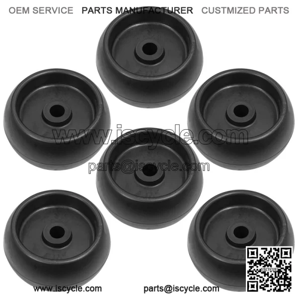 Deck Wheels w/ Hardware Kit for Ferris F50XT F125XT F150XT F200XT F160Z F210Z - Image 4
