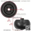 300365J Deck Wheel Roller for Dixie Chopper Eagle / Eagle HP 2018 Mower - Image 2