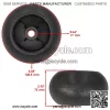 Deck Wheels Roller for Bush Hog PZ3 PZ5 Professional Series Zero Turn / 50025511 - Image 2