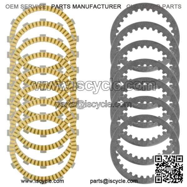 Clutch Friction & Steel Plate kit for Honda VF1100SA VF1100SAC V65 Sabre 1984-85