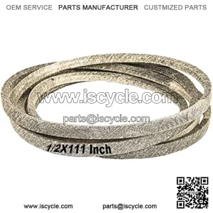 Replacement V-belt for HUSQVARNA 532165631, 531007551, 531008023 (1/5.1 cmx281.9 cm) (A109) made of Kevlar