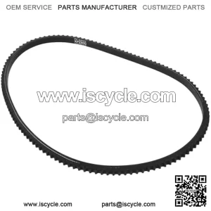 1 x rubber drive belt for lawn mower, inner circumference 749 mm, width 10 mm, thickness 8 mm, compatible with Hyundai HYM510SPE-E12 M510SPE HYM510SPE lawn mower