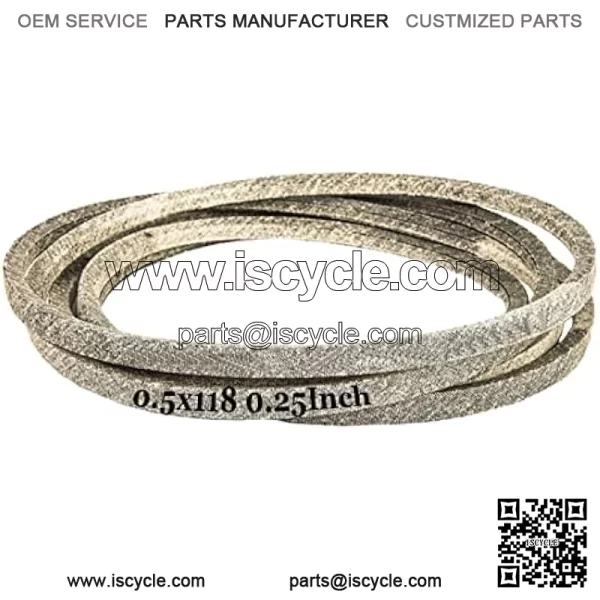 PASEK KLINOWY do Cub Cadet MTD 754-04033, 754-04033A, 954-04033, 954-04033A, zamiennik do Husqvarna Poulan AYP 574173003 (1/2"x118 1/4") (A116) wykonany z Kevlaru