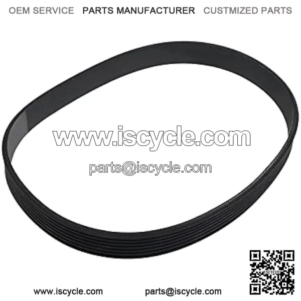 7PJ470 470mm circumference mower drive 16.3mm wide rubber synchronous closed timing belt compatible with QUALCAST RM37 M2EB1437M M2EB1537M M2EB1637M mower