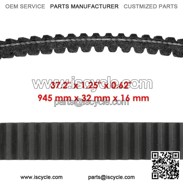 Drive Aramid Belt For Yamaha Rhino 700 FI YXR700 2008-2009 5B4-17641-00-00 - Image 2
