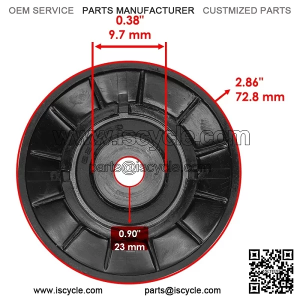 AM115682 AM128646 M114763 Drive Pulleys & Belt For John Deere GT242 GT262 GT275 - Image 3