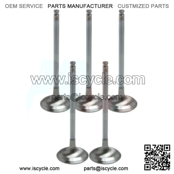 YFZ450 YFZ 450 Stock OEM Replacement Intake Exhaust Valves RED Seals - Image 3