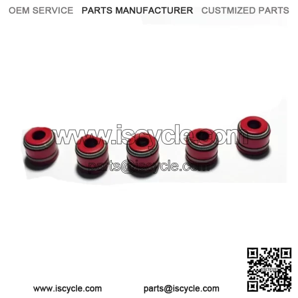 YFZ450 YFZ 450 Stock OEM Replacement Intake Exhaust Valves RED Seals - Image 4