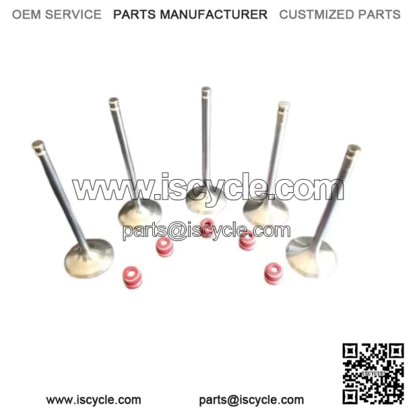 Yamaha YFZ450 STD White Diamond Stainless Valves Seals - Image 2