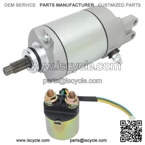 Starter & Relay for Honda TRX450S ES FM FE FourTrax Foreman 98-04 31200-HM7-003