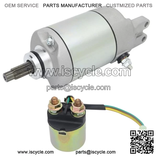 Starter & Relay for Honda TRX450S ES FM FE FourTrax Foreman 98-04 31200-HM7-003