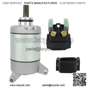 Starter & Relay for Yamaha YFZ450 2004-09 12-13 5TG-81890-00-00 18761 410-54071
