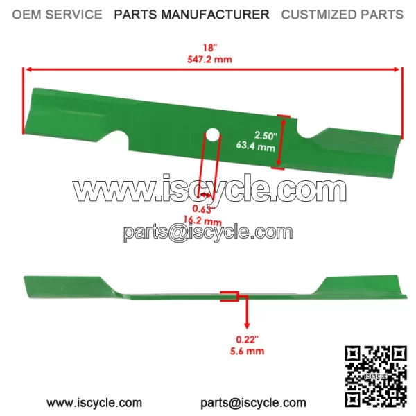 52" Deck Spindles & Blade w/ Bolt kit for Scag SMZ-52 SSZ-18CV SSZ-20CV SSZ-22CV - Image 4