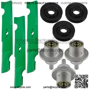48" Deck Spindle Pulley & Blade for Ferris 5901047 HW48B PCM4818K HydroWalk