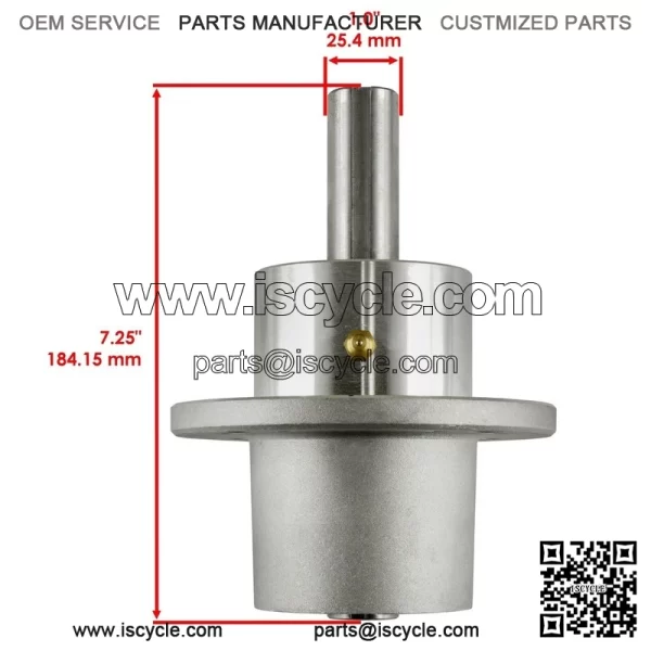 48" Deck Spindle Pulley & Blade for Ferris 5901047 HW48B PCM4818K HydroWalk - Image 2