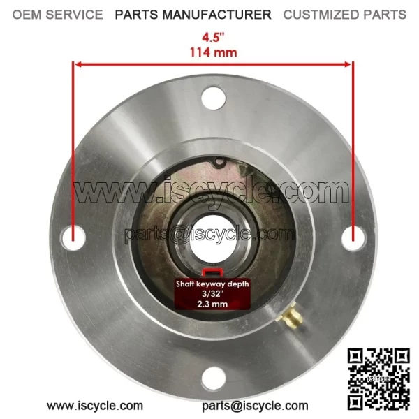48" Deck Spindle Pulley & Blade for Ferris 5901047 HW48B PCM4818K HydroWalk - Image 3