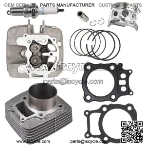 Cylinder Head Piston Gasket Kit for Honda Rancher TRX350 12100-HN5-670 2000-2006